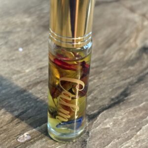 Crystal Infused Essential Oil Roll-On Perfume | 10ml Aromatherapy Roller