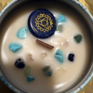 Throat Chakra Candle