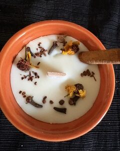 Pumpkin Ceramic Candle Dish – 6oz Pumpkin Spice
